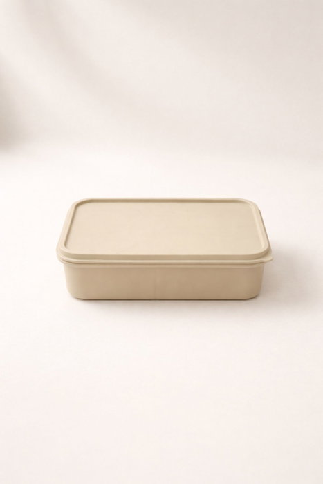 Hermia Caja de Almacenamiento BU0041, 750 ml, Crema